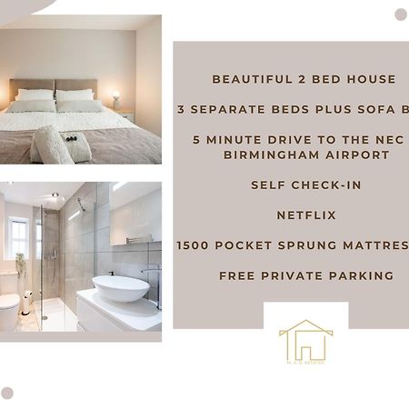 Stunning Abode 5 Min From Nec & Bhx, Pets Allowed Marston Green Экстерьер фото