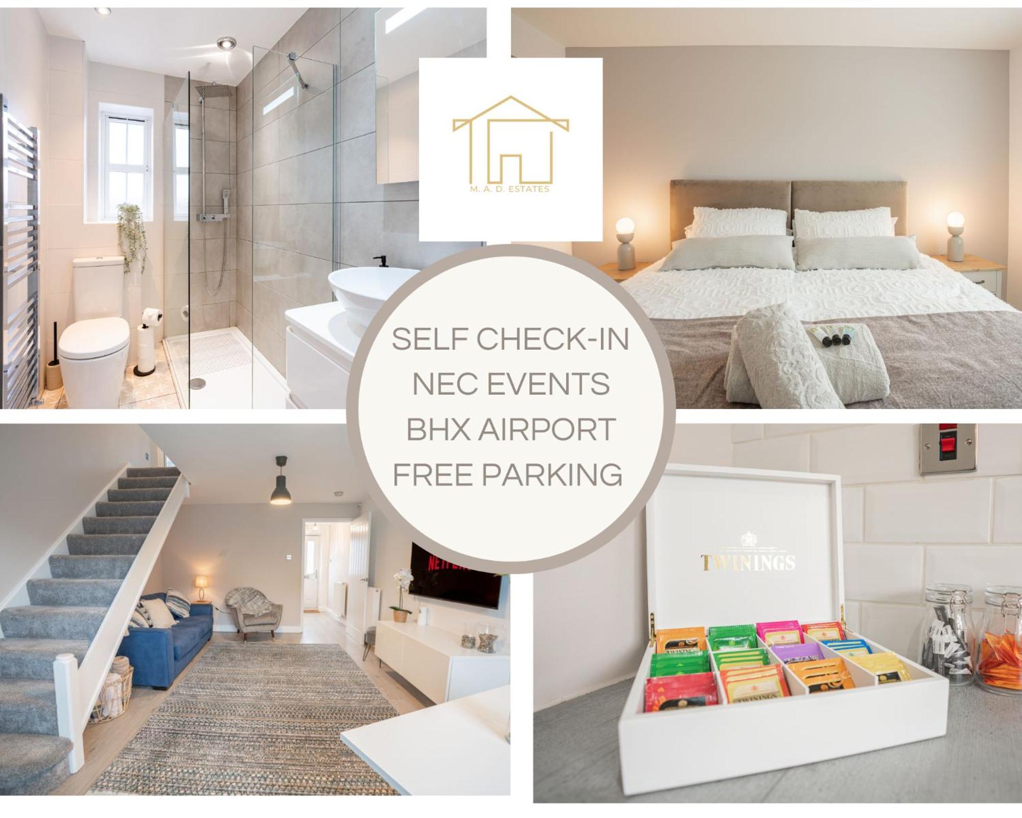 Stunning Abode 5 Min From Nec & Bhx, Pets Allowed Marston Green Экстерьер фото